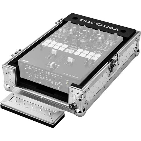 Odyssey FZ10MIXXDDIA Universal 10" Silver Diamond Plated Mixer Case