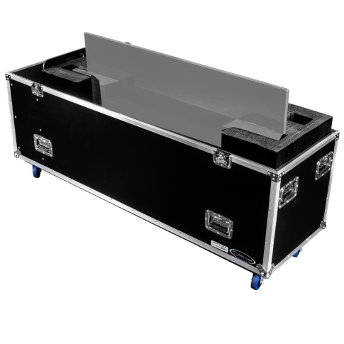 Odyssey FZ2FSM75W Dual 75" Flat Screen Monitor Case with Casters