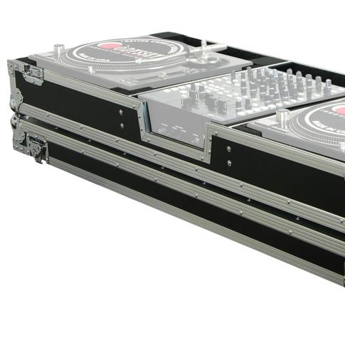 Odyssey FZDJ12W Mixer and Turntables Case w/ Wheels | IDJNOW