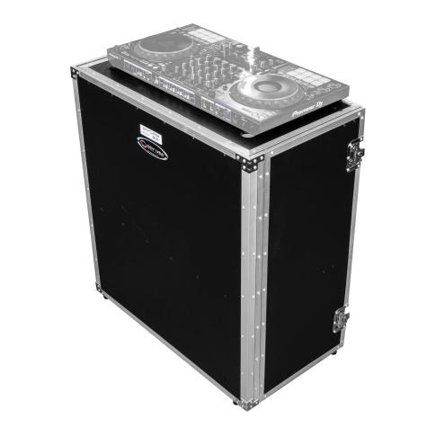 Odyssey FZF33362T 33" Wide x 36" Tall Two-Tier DJ Fold-Out Stand