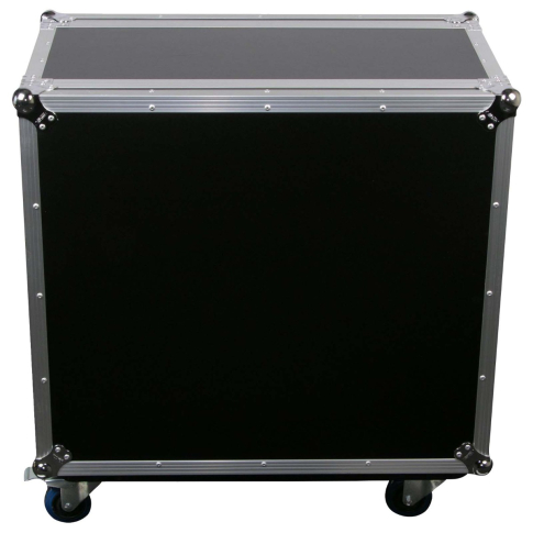 Odyssey FZGAMPHEAD2X2W Dual Guitar Amp Head Flight Case Front