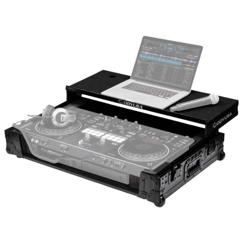 Odyssey FZGSDDJREV5CWBL Black Case for DDJ-REV5 with Laptop Platform