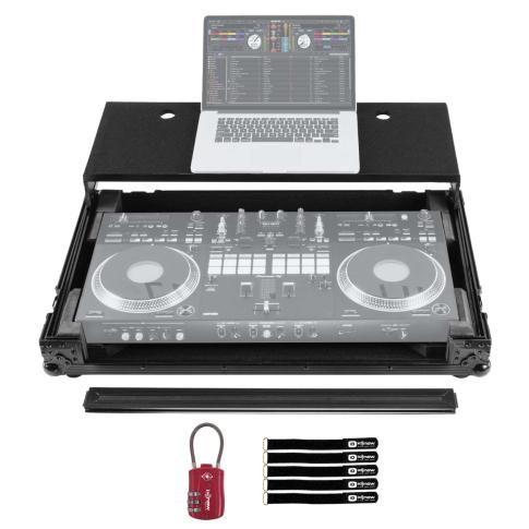 Odyssey FZGSDDJREV7WBL Black Flight Case for DDJ-REV7 with TSA Lock