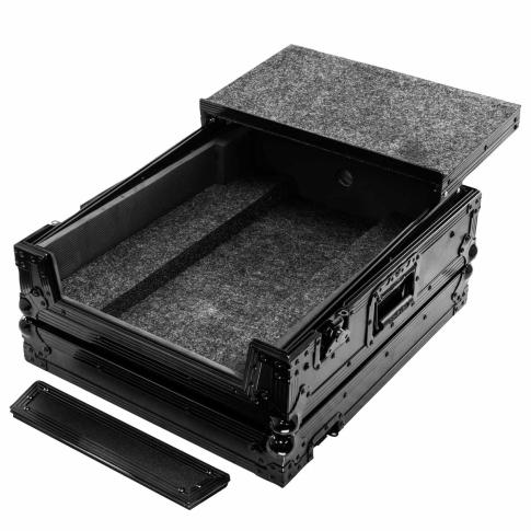 Odyssey FZGSDJMA9BL Black Case for Pioneer DJM-A9 with Laptop Platform