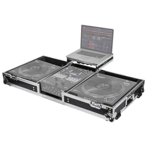 Odyssey FZGSRANE1272W Flight Zone Low Profile Glide Style Series DJ Coffin