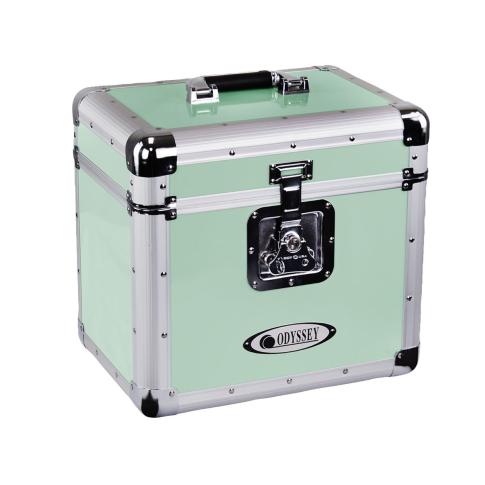 Odyssey KLP1-VINTAGEGREEN Vintage Series Green 12" Vinyl Records Case