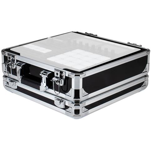 Odyssey KMASCHINEMK3BLK Krom Series in Black Native Instruments Maschine MK3 Carrying Case Left Angle Open