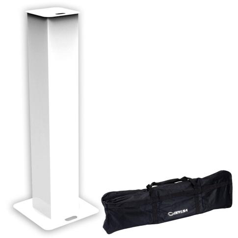 Odyssey LVS4677WHT White Height Adjustable Portable Light Column Tower