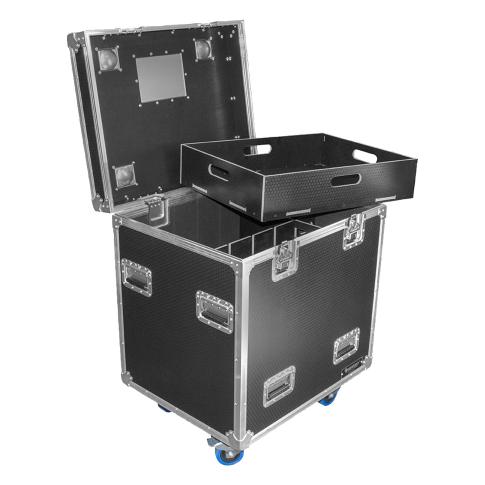 Odyssey OPT302436WPT1 30" x 24" x 36" Black Case with Caster Wheels