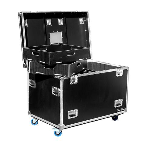 Odyssey OPT483036WPT2 48" x 30" x 36" Black Case with Caster Wheels