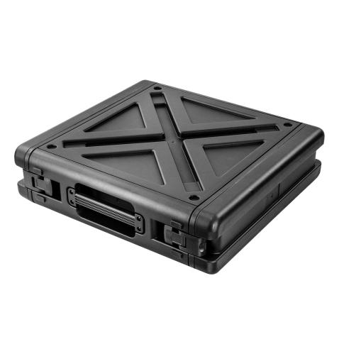 Odyssey VUAR2U Vulcan Series Watertight and Dust-proof 2U Rack Case Left Angle