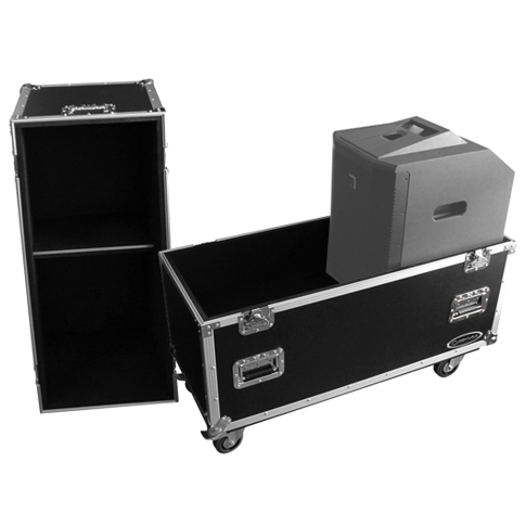 Odyssey Flight Zone Series Electro‑Voice EVOLVE 50 Portable Column System Case with Wheels [FZEVOLVEW]