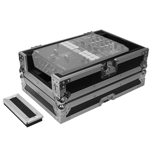 Odyssey FZ10MIXXD Flight Zone Series Pro-Duty Universal 10" Format DJ Mixer Case with Extra Deep Rear Cable Space