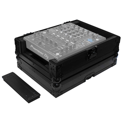 Odyssey FZ12MIXXDBL Black Label Series Pro-Duty Universal 12" DJ Mixer Case With Extra Deep Rear Cable Space