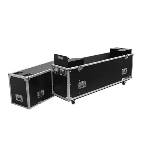 Odyssey FZFSM65W Flight Zone Universal 65" Flat Screen Monitor Case With Wheels