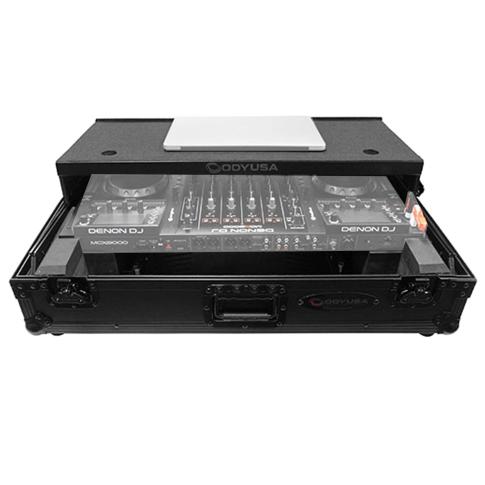 Odyssey FZGSMCX8000W2BL Denon MCX8000 Black Label Glide Style DJ