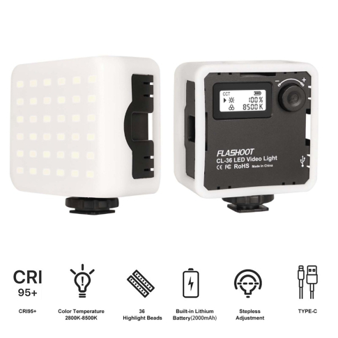 OmniGear OGVL011 VidLight Professional Personal Lighting Kit Examples