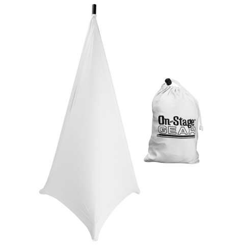 On-Stage SSA100W Speaker / Lighting Stand Skirt (white)