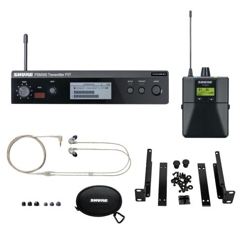 Shure P3TRA215CL PSM 300 Stereo Personal Monitor System