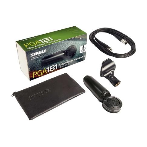 Shure PGA181 Side-Address Cardioid Condenser Microphone