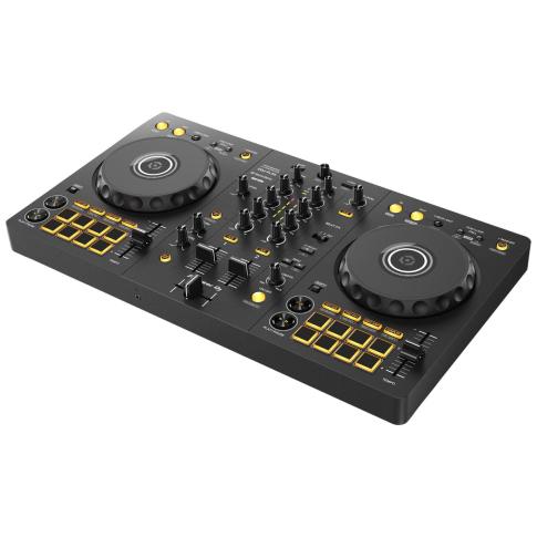 Pioneer DDJ-FLX4 2-Channel DJ Controller for Rekordbox & Serato DJ Lite Angle