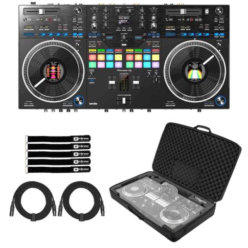 Pioneer DJ DDJ-REV7 Scratch Style 2-Channel Controller with Case