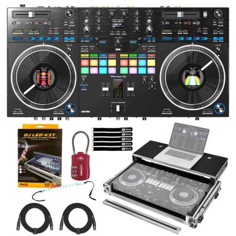 Pioneer DJ DDJ-REV7 Scratch Style Controller with Odyssey Carry Case