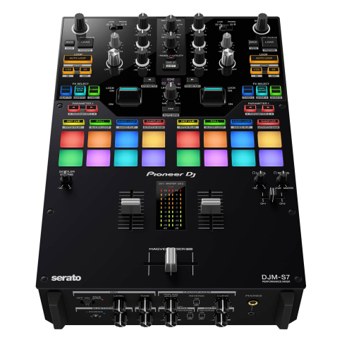 Pioneer DJ DJM-S7 パイオニア　ミキサー　serato DJM-S7 Scratch Style 2 Channel Mixer by Pioneer DJ | IDJNOW