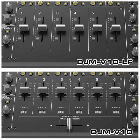 Pioneer DJ DJM-V10-LF DJ Mixer with Black Case | IDJNOW