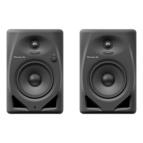 Pioneer DJ DM-50D Black Monitors with Desk Stands | IDJNOW