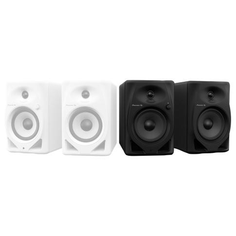 Pioneer DJ DM-50D Black Monitors with Desk Stands | IDJNOW