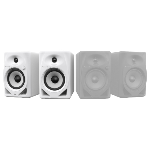 Pioneer DJ DM-50D-W/CMXEG Active Monitor Speakers in White Lineup