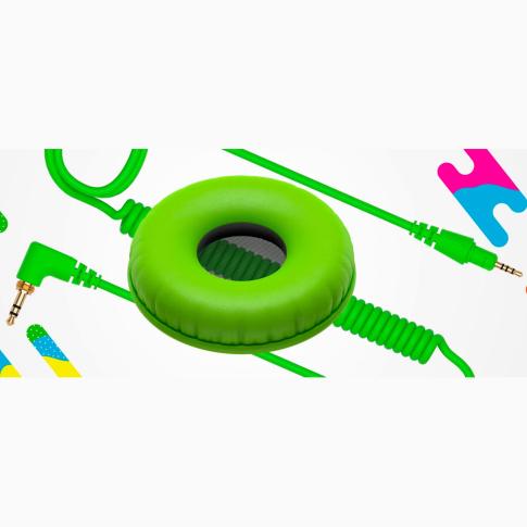 Pioneer DJ HC-CP08-G Headphone Accessories in Green Crossed