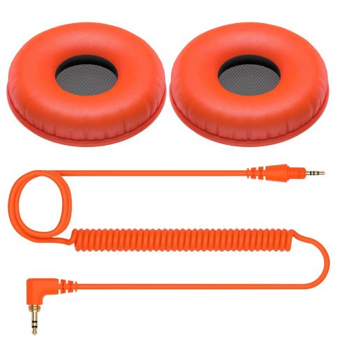 Pioneer DJ HC-CP08-M Headphone Accessories in Orange