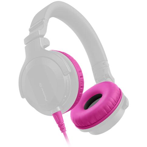 Pioneer DJ HDJ-CUE1BT White Headphones with Pink | IDJNOW