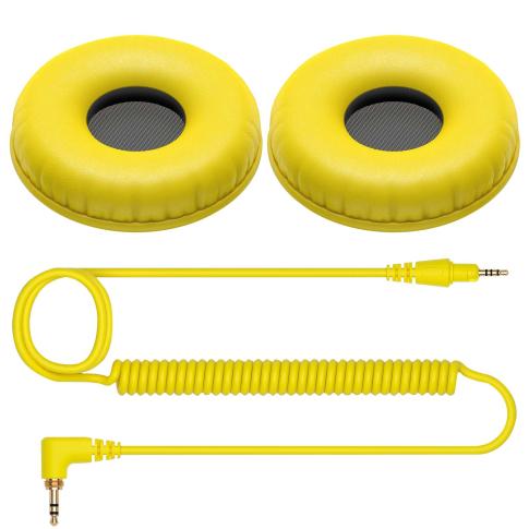 Pioneer DJ HC-CP08-Y Headphone Accessories in Yellow