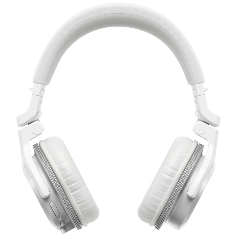 Pioneer DJ HDJ-CUE1BT White Headphones with Orange | IDJNOW