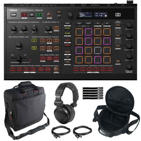 Pioneer DJ Toraiz Squid Sequencer with Headphones & Gear Bag