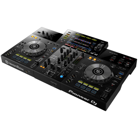 Pioneer DJ XDJ-RR with Decksaver Cover & Rane Headphones