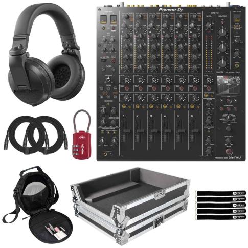 Pioneer DJM-V10-LF Limited Edition 6-Ch 4 Band EQ Serato DVS Club Mixer w Case