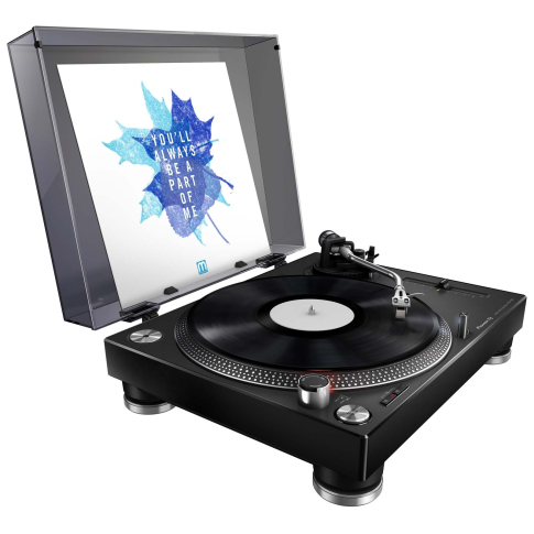 Pioneer PLX-500-K(1個) Pioneer PLX-500 Black Turntable with 4