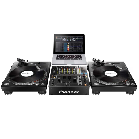 Pioneer PLX-500 Black Turntable with 4