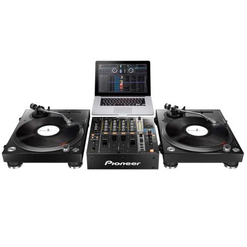 Pioneer PLX-500 Turntables with DJM-S5 & Case | IDJNOW