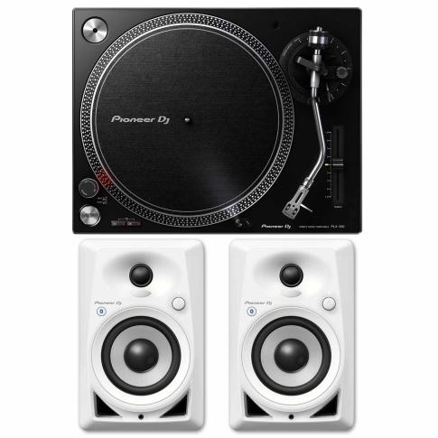 Pioneer PLX-500 Black Turntable with 4