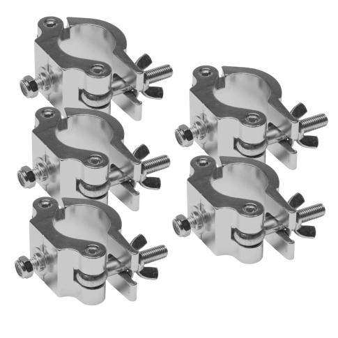 (5) American DJ Pro Clamps - Fits 2" Trussing and Pipes