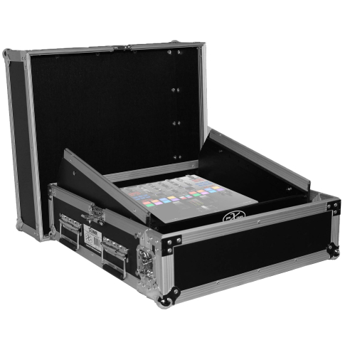 ProX 2U Rack x 10U Top Mixer DJ Combo Rack Flight Case [T-2MRSS]