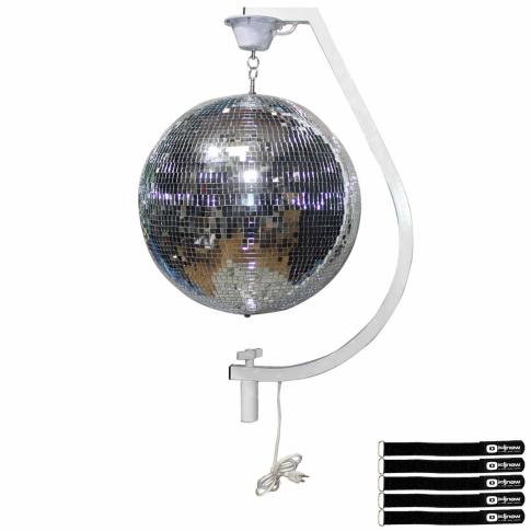 ProX MB-20 20" Polyfoam Mirror Ball with Free-Standing Hook