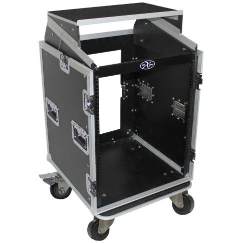 ProX T-14MRLT 14U x 10U Top Combo Case with Shelf | IDJNOW