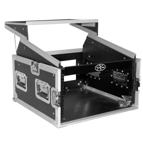 ProX T-6MRLT 6U x 10U Mixer DJ Combo Flight Case | IDJNOW