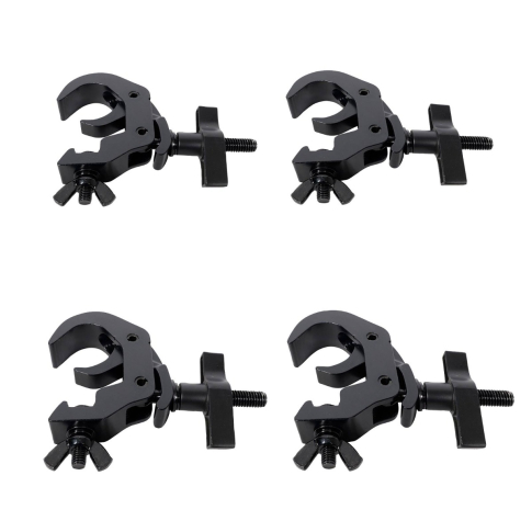 ProX T-C12H-BLK-X4 Set of 4 M10 Clamps with Big Wing Knob - Black
